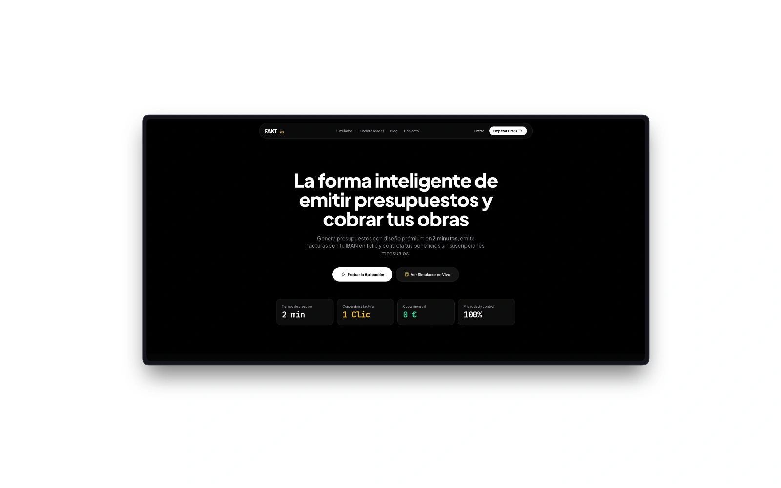 Fakt.es — Plataforma web de facturación y gestión digital